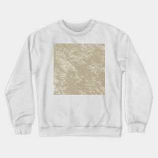 White gold velvet Crewneck Sweatshirt